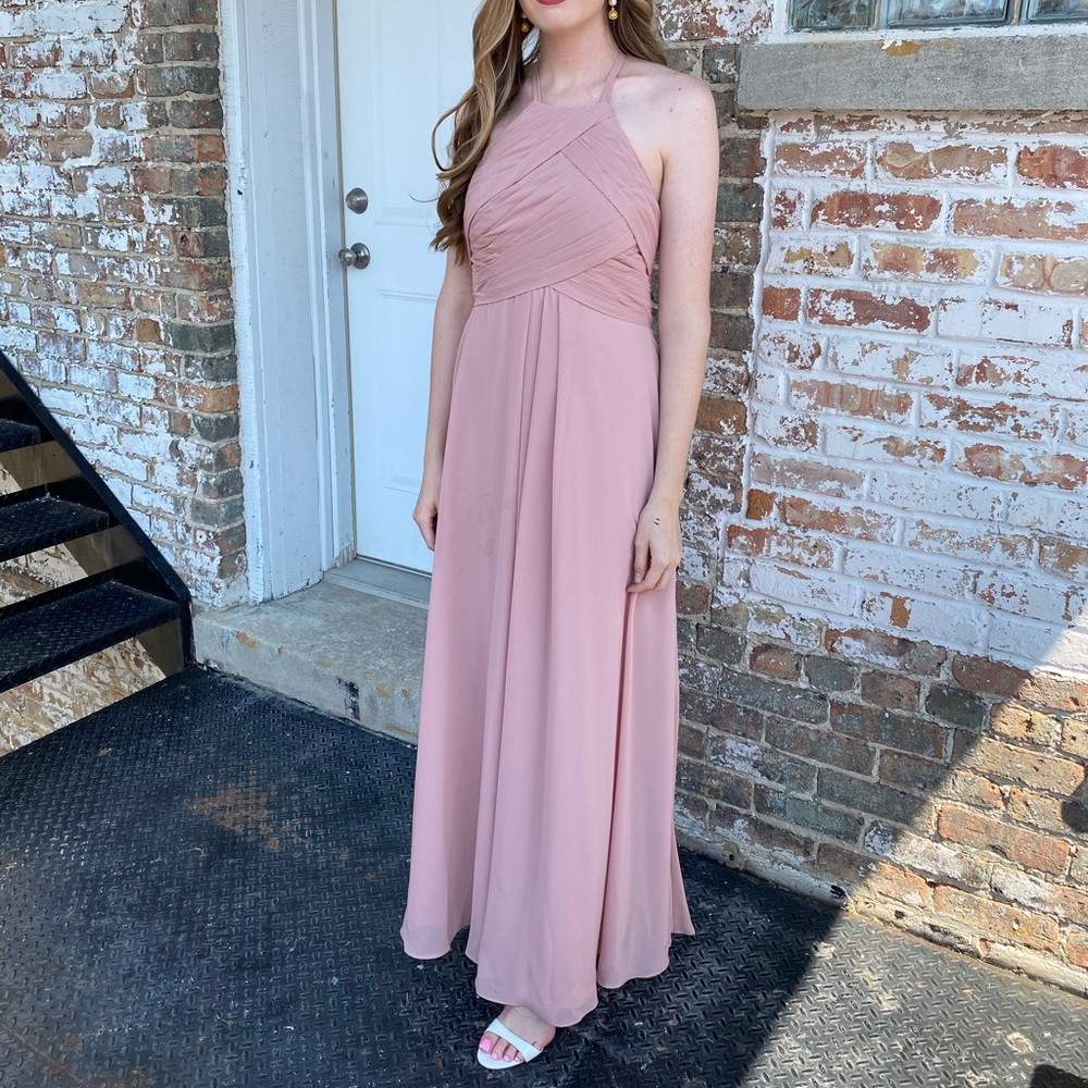 Dusty Rose Bridesmaid Dress